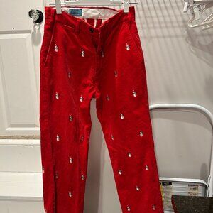 Men's Fun festive snowman pants